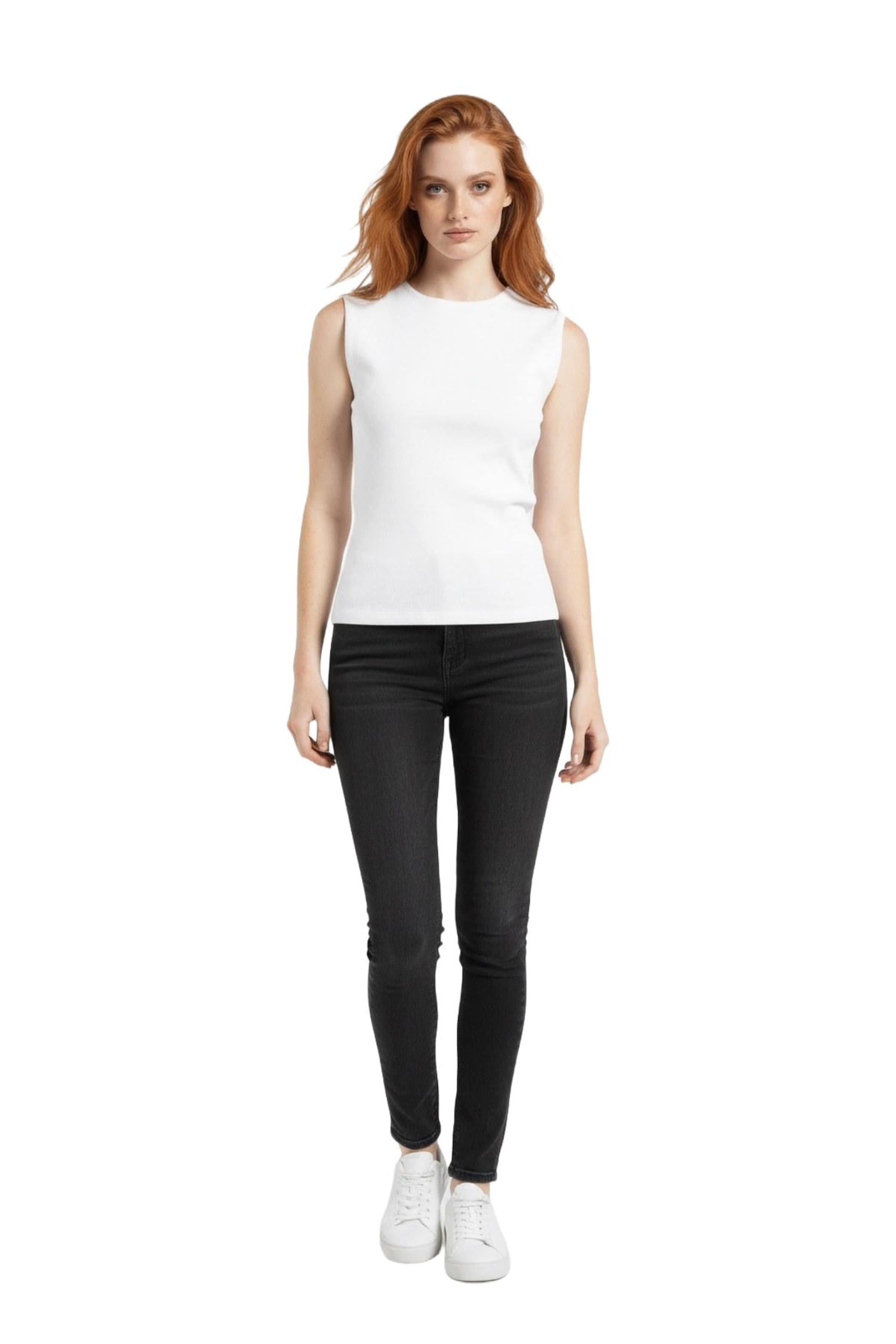 Alexa Dash Top in White