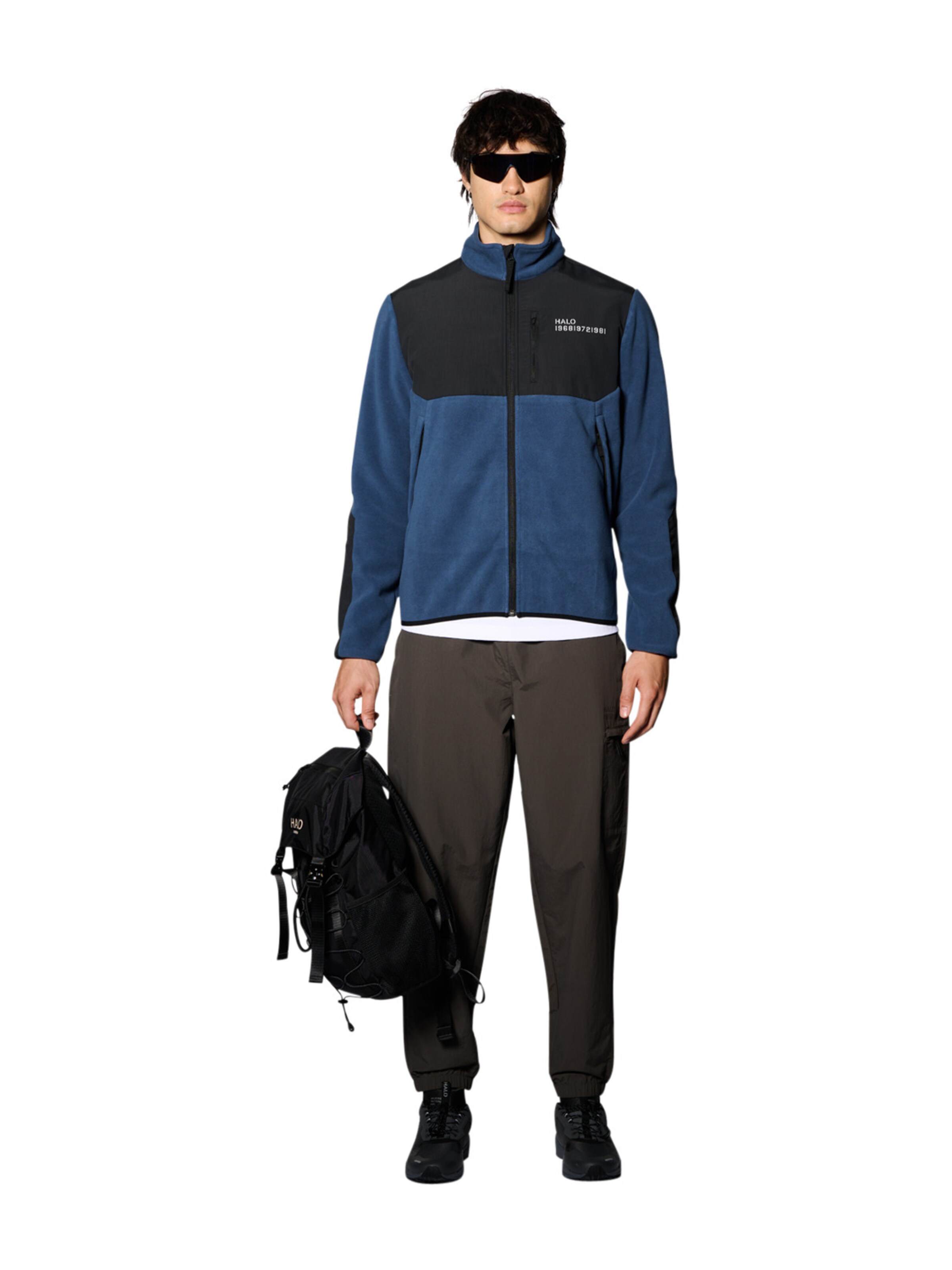 HALO Fleece Jacket in Blue