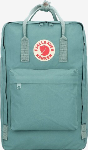 Zaino 'Kanken' di Fjällräven in verde: frontale