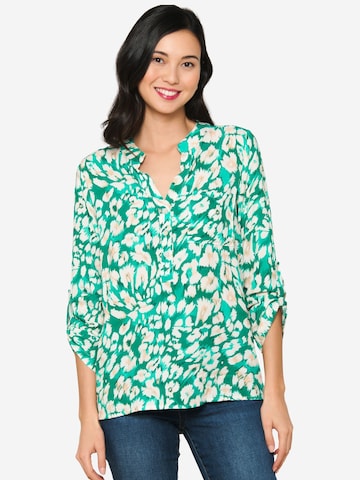 LolaLiza Blouse in Green: front