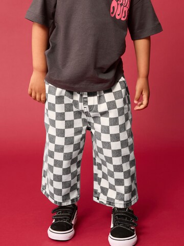 Next Wide Leg Hose in Schwarz: Vorderseite