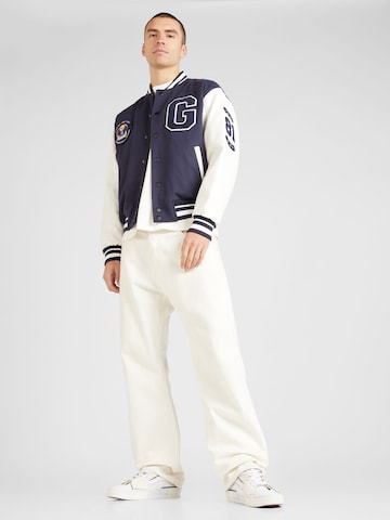 GUESS Jacke 'VARSITY' in Blau