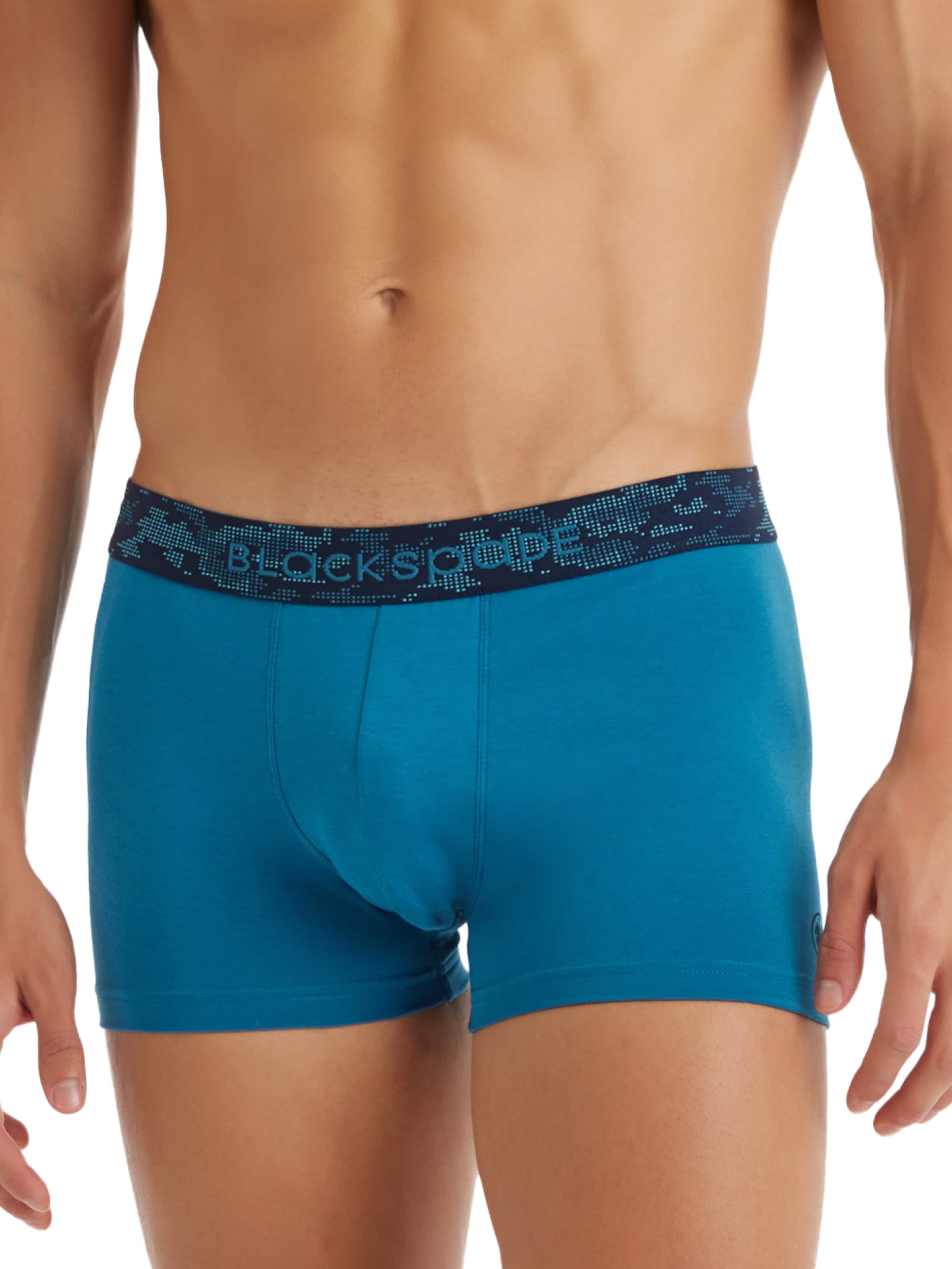 Blackspade Boxershorts in Blauw: voorkant