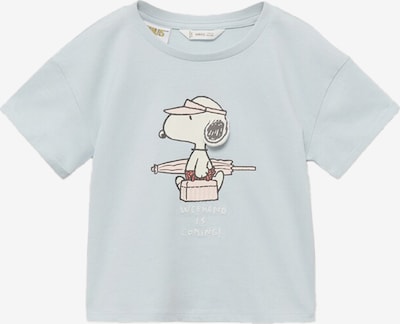 MANGO KIDS Paita 'SYWEEK' värissä vaaleansininen / vaalea pinkki / valkoinen, Tuotenäkymä