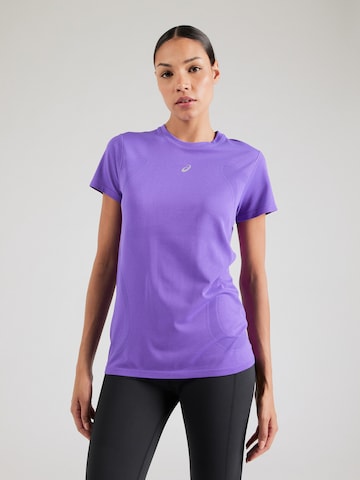ASICS - Camisa funcionais 'ROAD' em roxo: frente