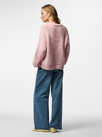 PIECES Pullover 'PCDorthea' in Pink