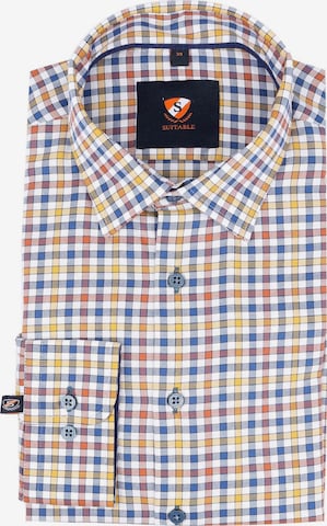 Suitable Slim Fit Hemd in Mischfarben: Vorderseite