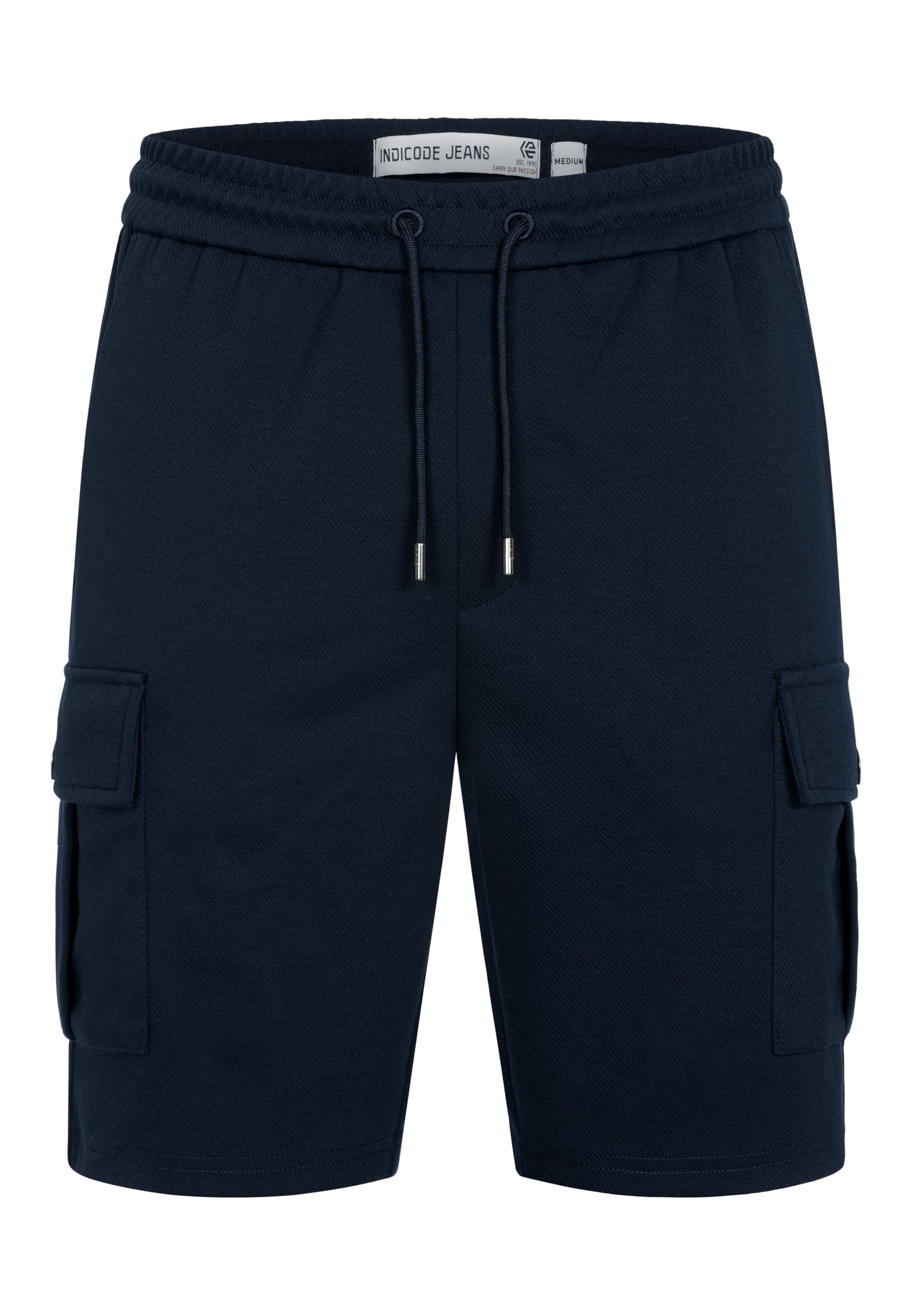 INDICODE JEANS Regular Cargo trousers ' Nezzo ' in Blue: front