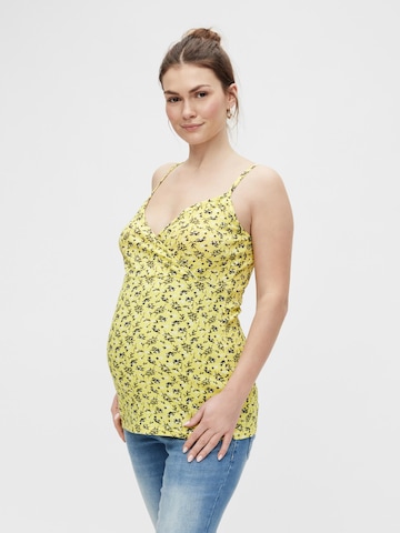 MAMALICIOUS Top 'Viky Tess' in Yellow: front