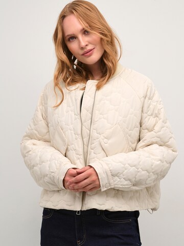 CULTURE Between-Season Jacket 'Angelika' in Beige: front