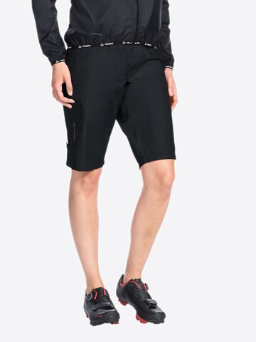 VAUDE Regular Sports trousers 'Drop' in Black: front