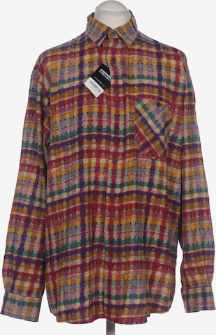 MISSONI Button Up Shirt in L-XL in Mixed colors: front