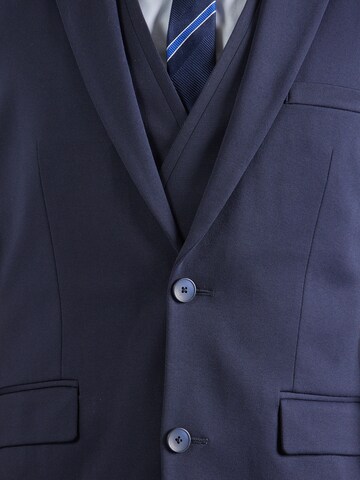 Lindbergh Slim fit Pintsak 'Superflex' w kolorze niebieski