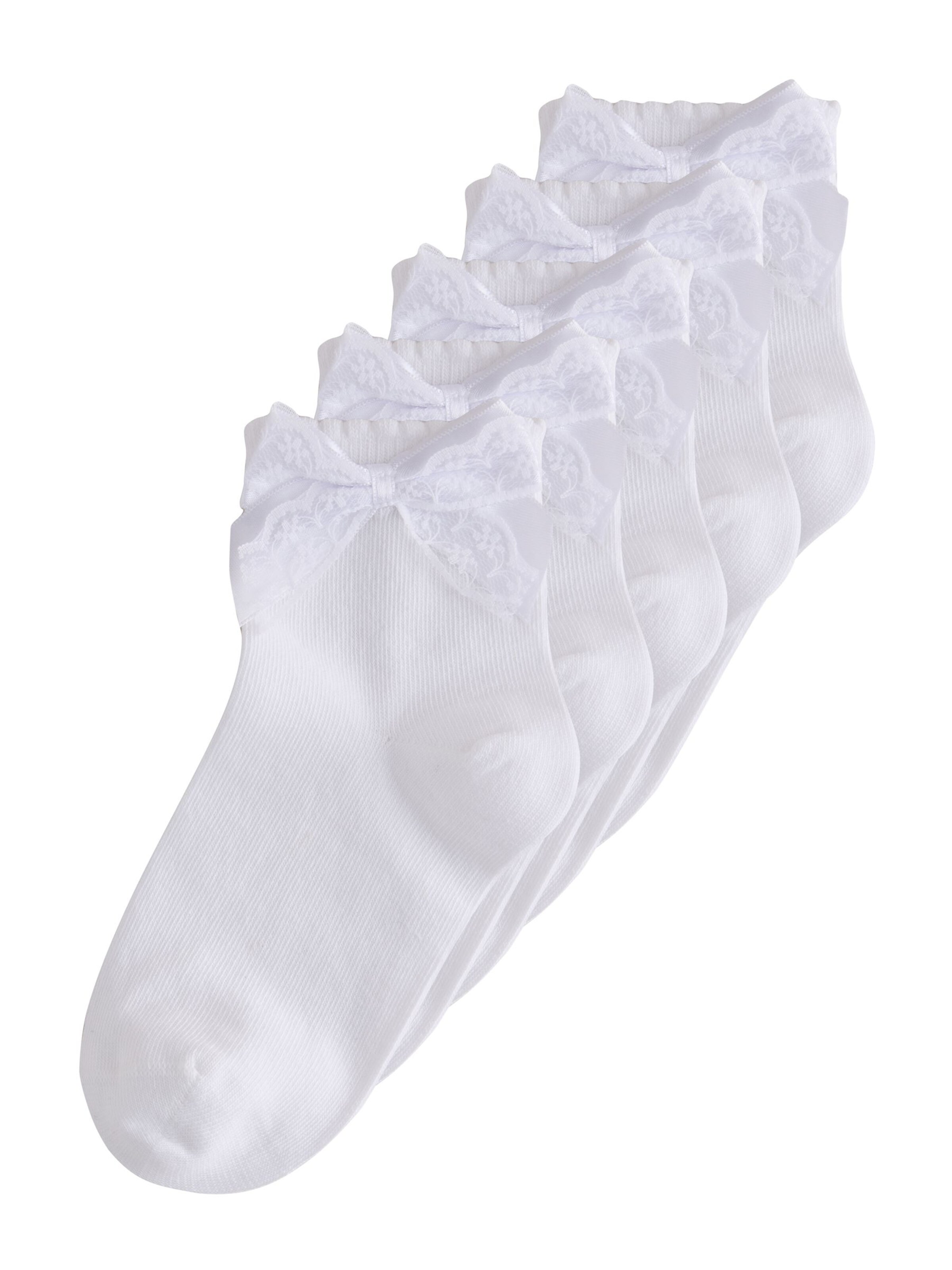 Next Socken in Weiß: Vorderseite