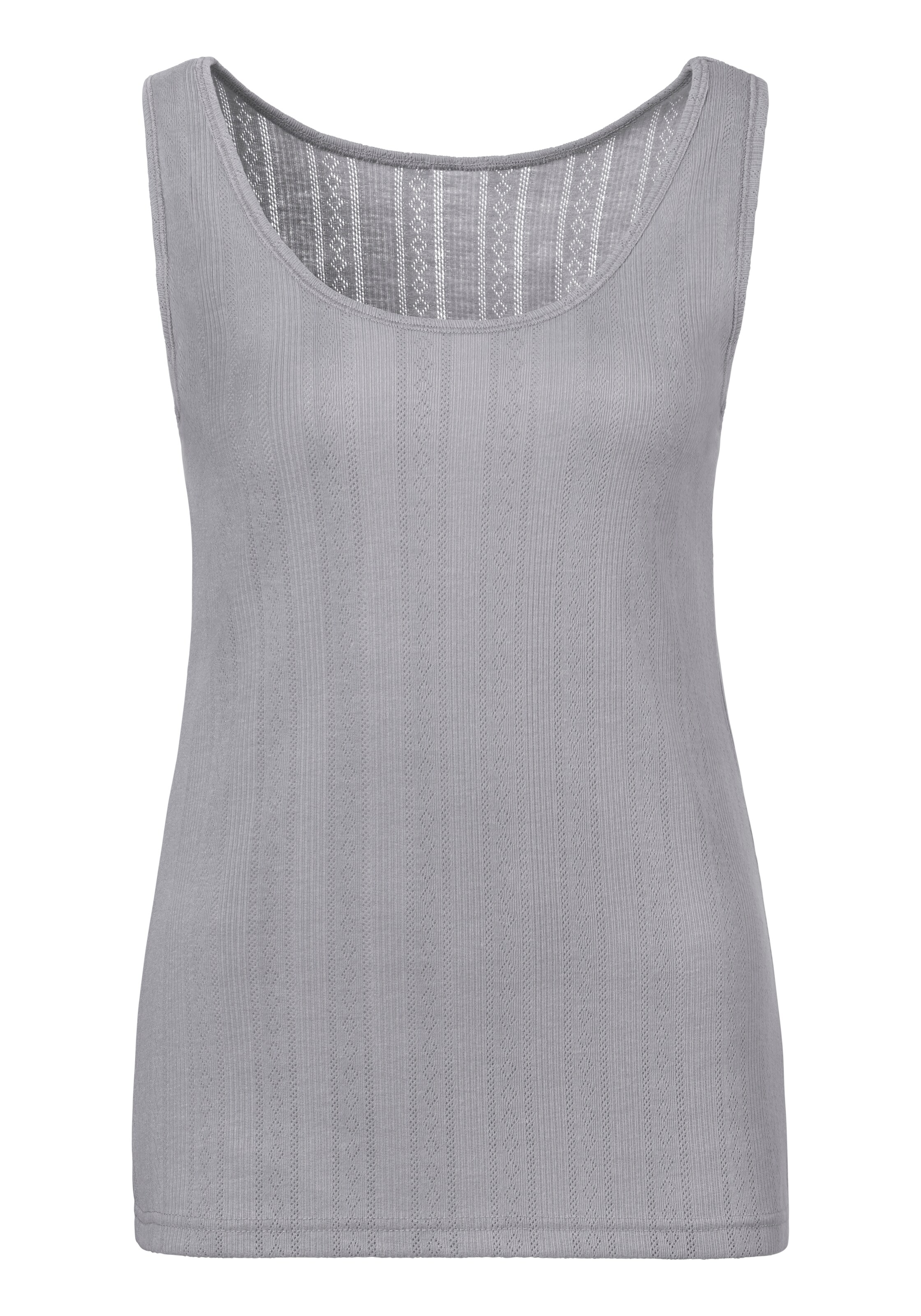 VIVANCE Top in Grey: front