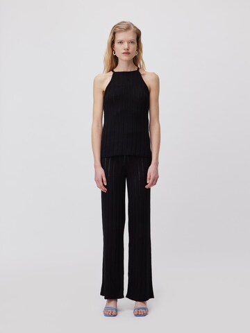 évasé Pantalon 'Rieke' LeGer by Lena Gercke en noir