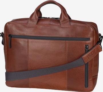 JOST Document Bag 'Malmö' in Brown