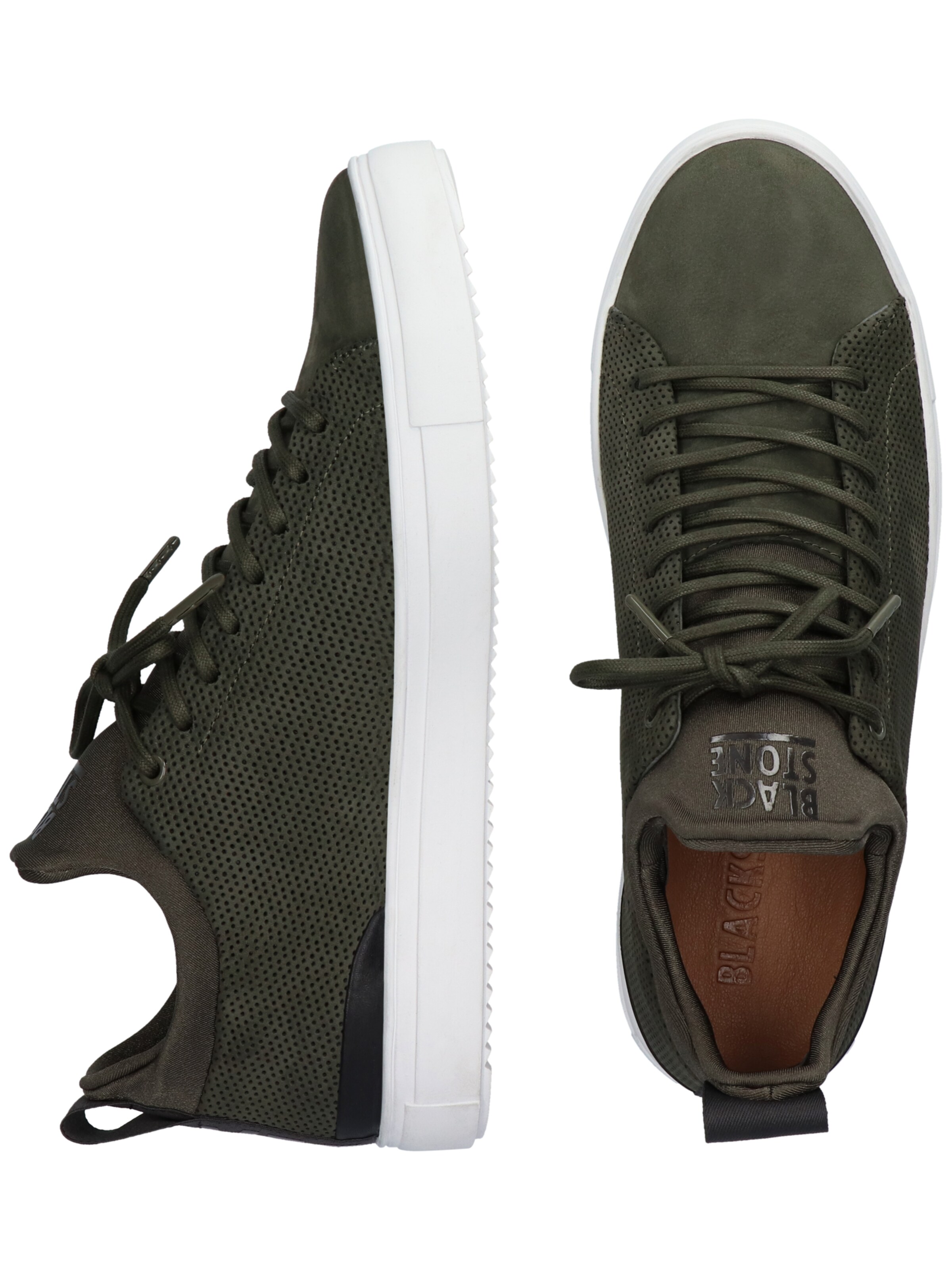 BLACKSTONE - Sapatilhas baixas 'Scott SG28' em verde