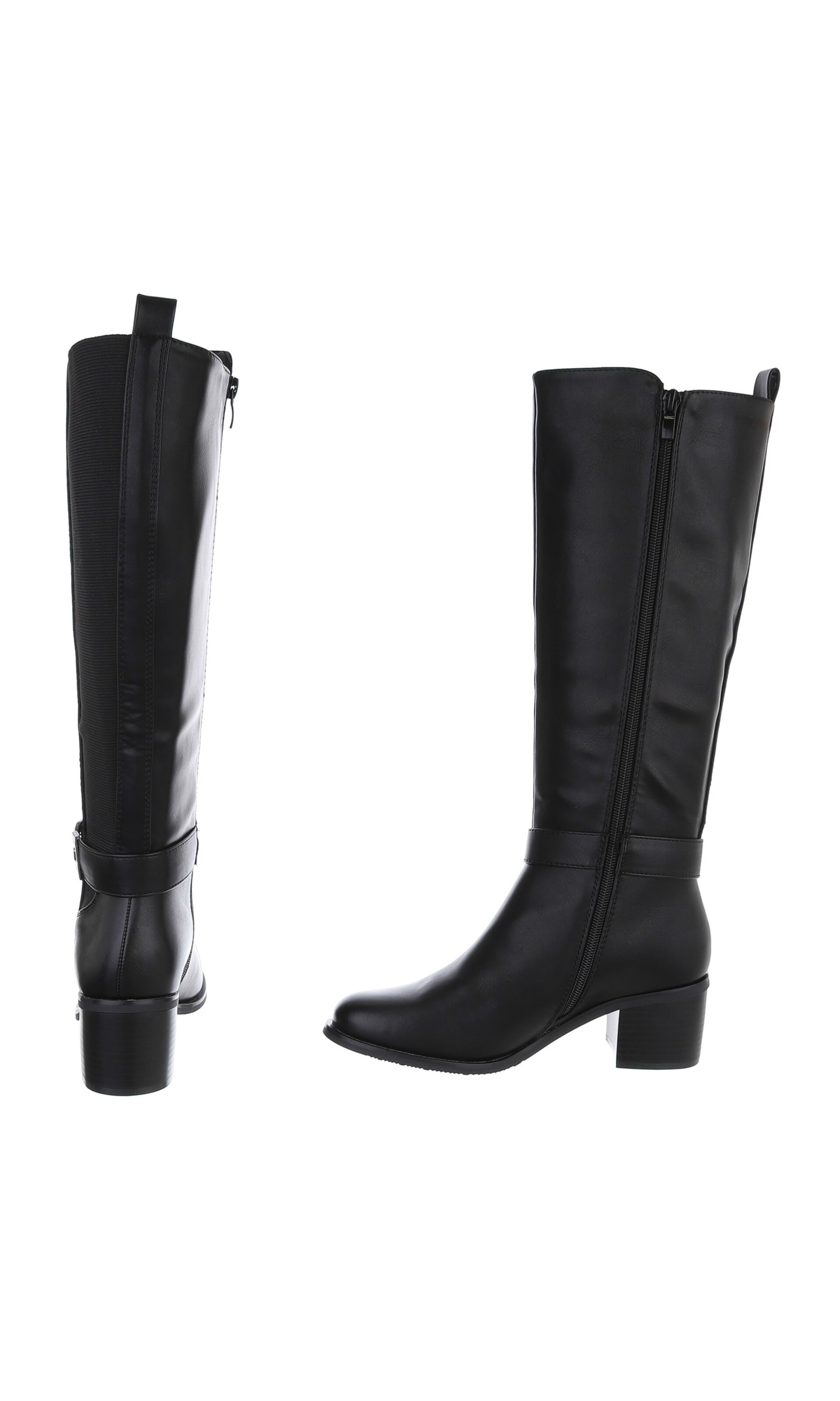Ital-Design Boots in Black