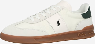 36 dydžio Sportbačiai be auliuko iš Polo Ralph Lauren, spalva – tamsiai žalia / balta / balkšva, Prekių apžvalga