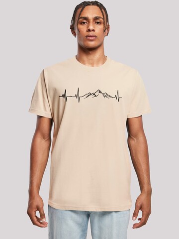 F4NT4STIC Shirt in Beige: front
