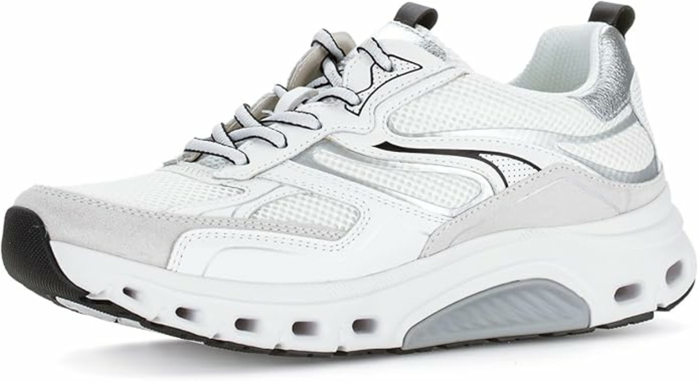 GABOR Sneakers laag in Wit: voorkant