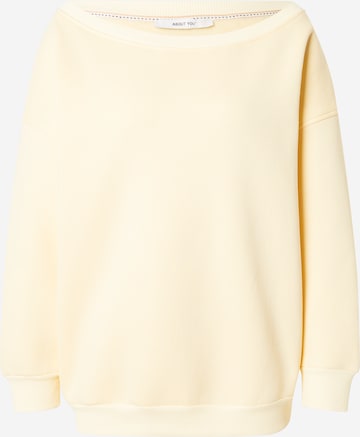 geltona ABOUT YOU Megztinis be užsegimo 'Asta': priekis