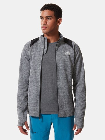 THE NORTH FACE Athletic Fleece Jacket in Grey