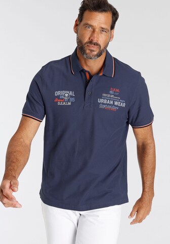 Man's World Shirt in Blue: front