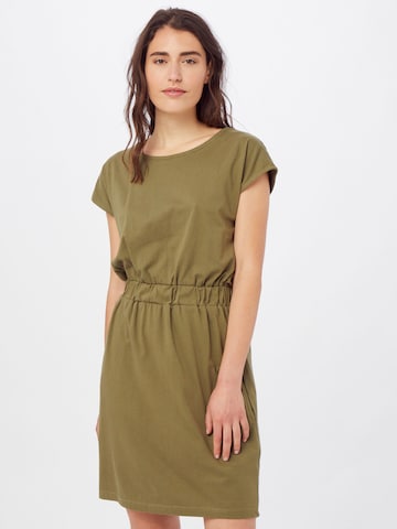 ThokkThokk Dress in Green: front