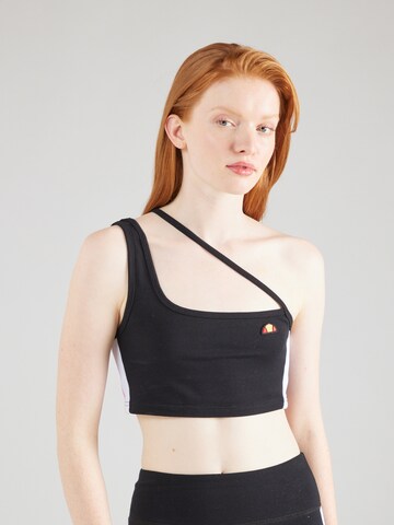 ELLESSE Top 'Playsol' in Zwart: voorkant