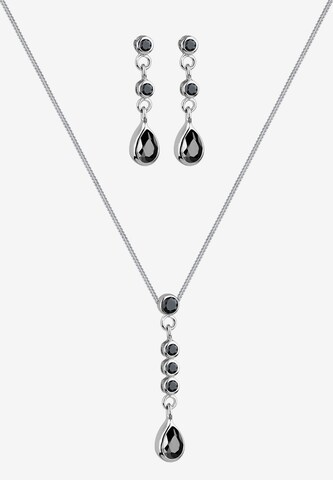 ELLI Jewelry Set in Silver: front