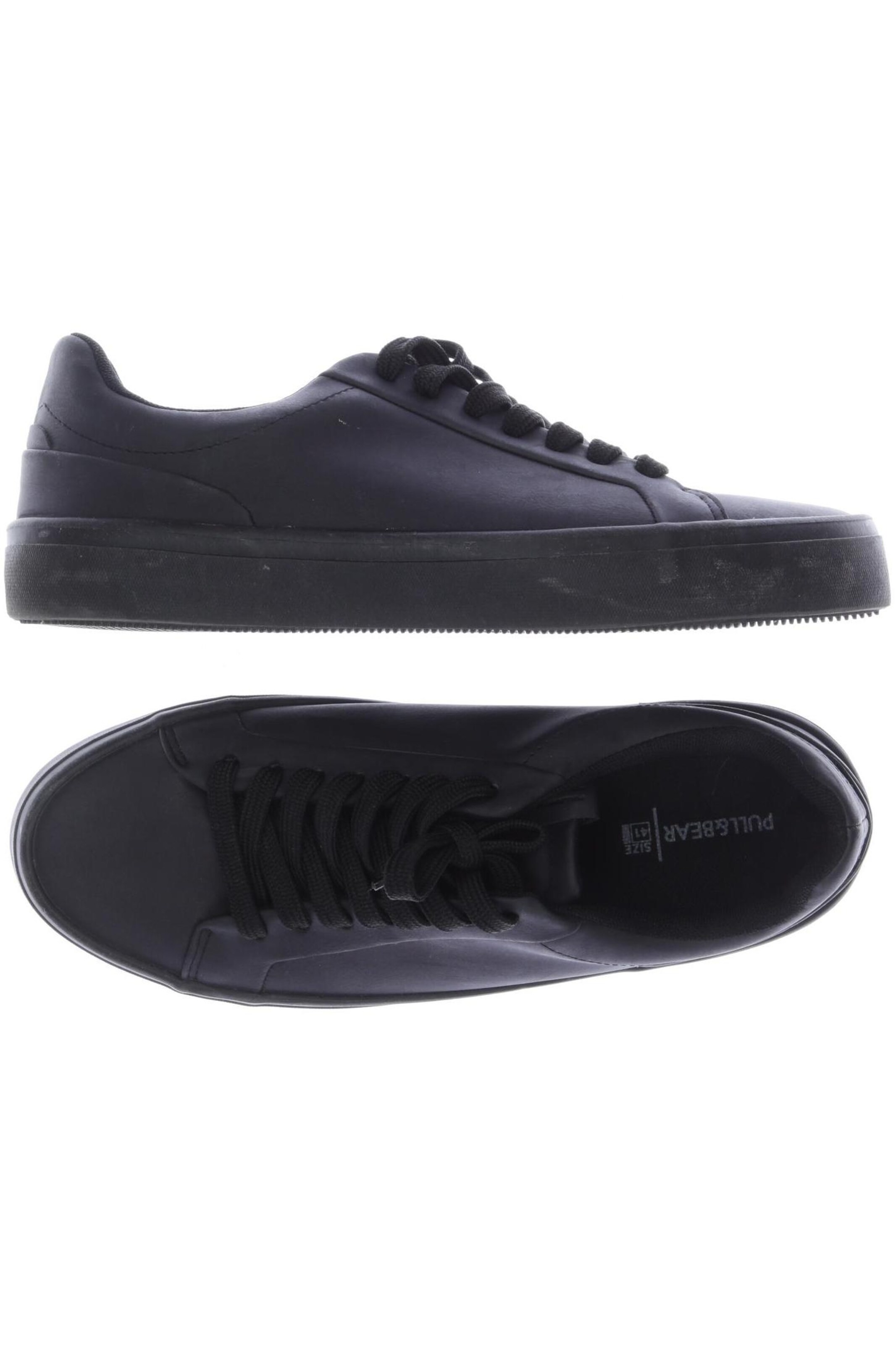 Pull&Bear Sneaker 41 in Schwarz: Vorderseite