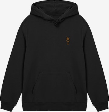 F4NT4STIC Sweatshirt in Black: front