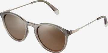 Polaroid - Gafas de sol '4129/S/X' en gris: frente