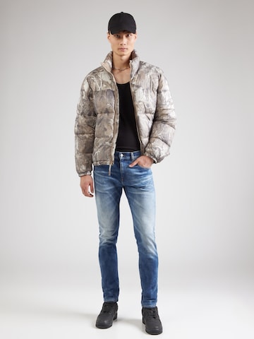DIESEL Slimfit Jeans '2019 D-STRUKT' in Blauw