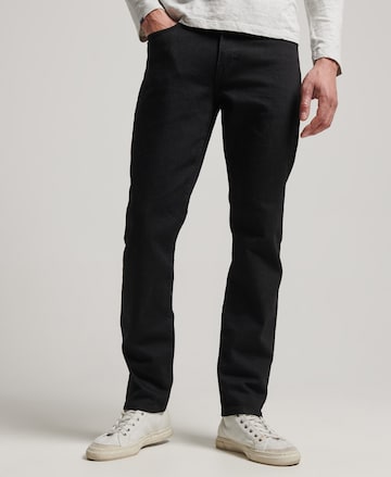 Superdry Slimfit Jeans in Schwarz: predná strana