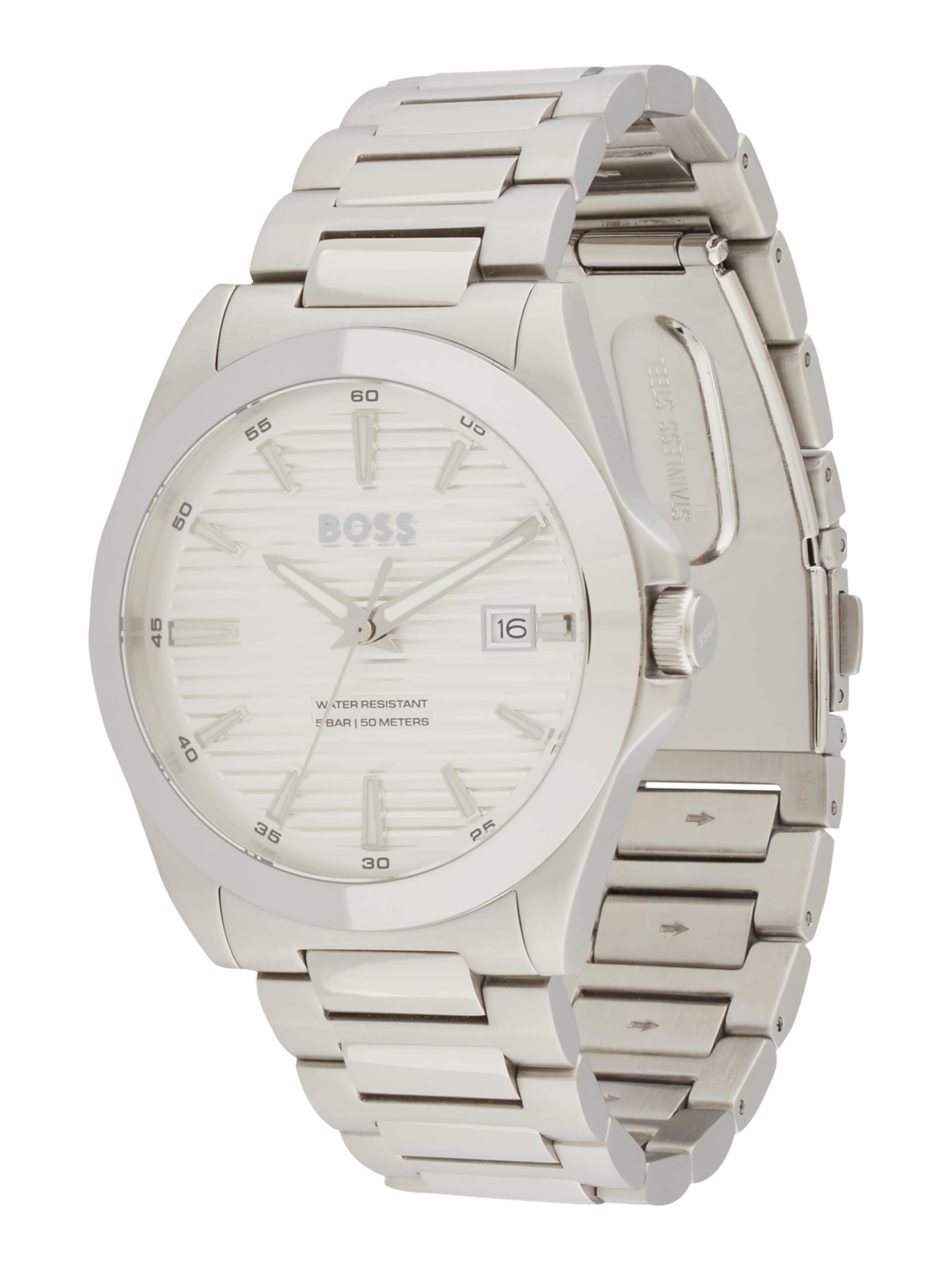 Orologio analogico 'STRIKE' di BOSS in argento: frontale