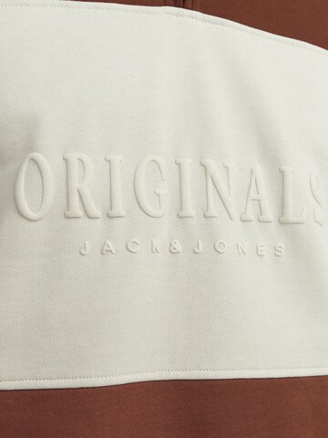 JACK & JONES Sweatshirt i brun