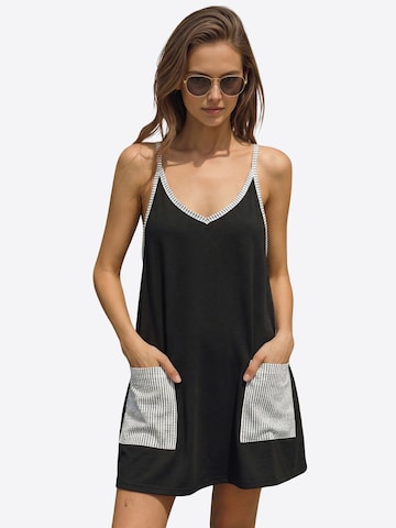 Imily Bela Šaty - Čierna