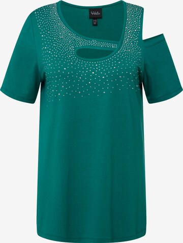 Ulla Popken Shirt in Groen: voorkant