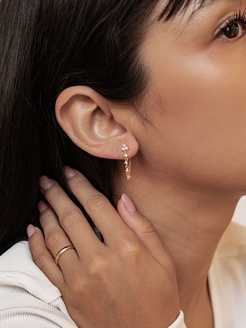 Boucles d'oreilles 'Blossom' Hey Happiness en or