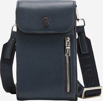 s.Oliver Crossbody Bag in Blue: front