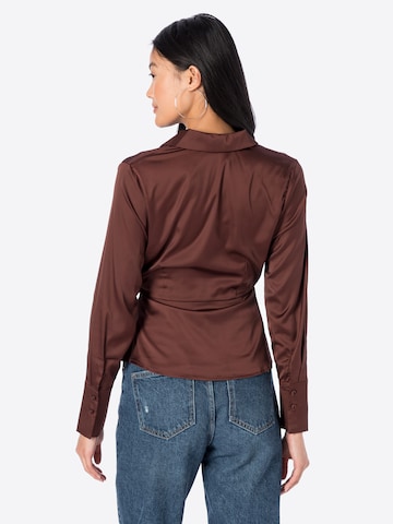 ABOUT YOU Blouse 'Lucca' in Brown