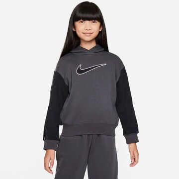 Nike Sportswear Sweatshirt in Grijs: voorkant