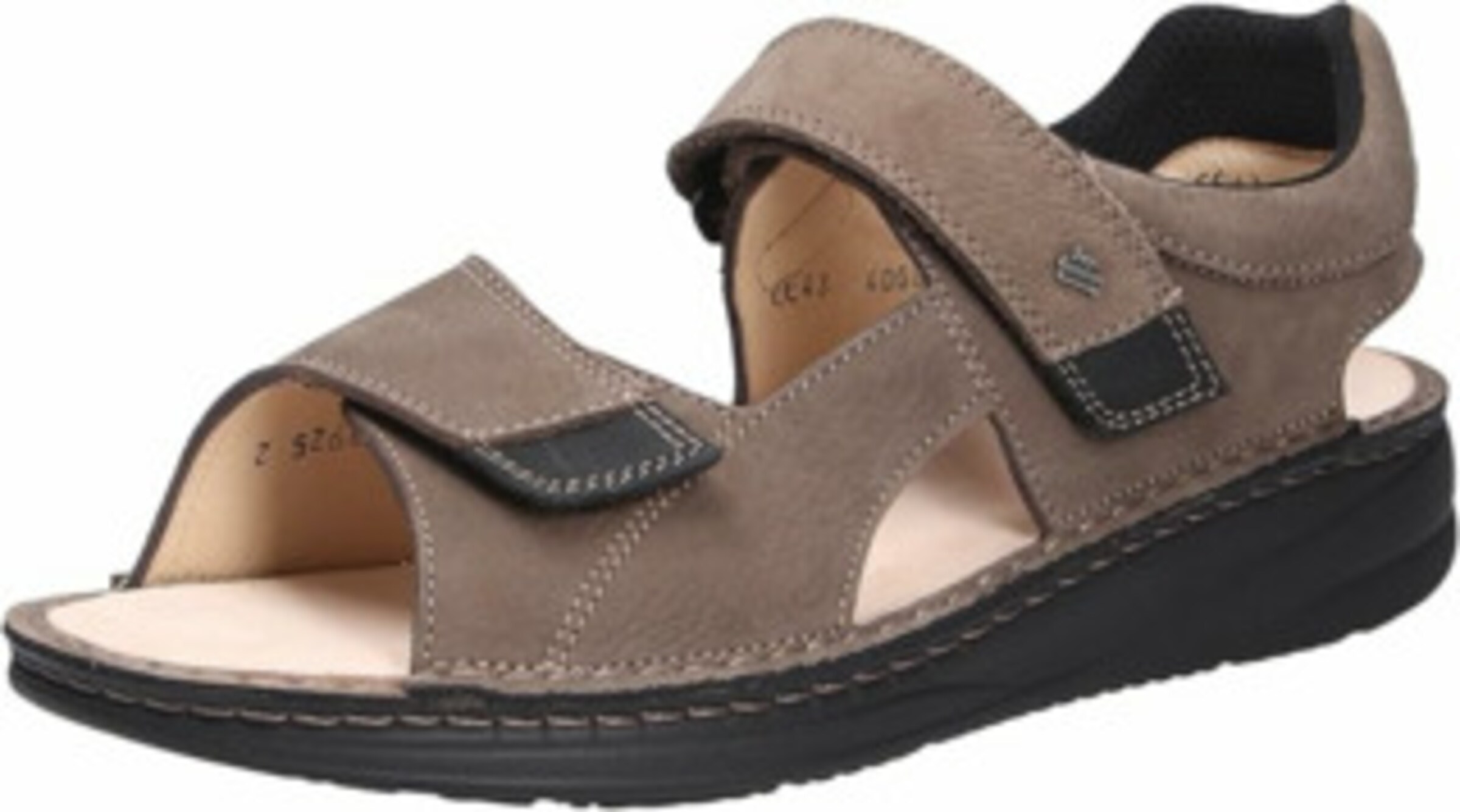 Finn Comfort Sandalen in Beige: voorkant