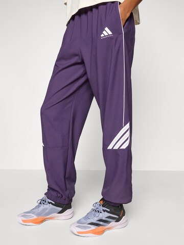lillā ADIDAS ORIGINALS Pakapēniski sašaurināts piegriezums Sporta bikses 'CRAZYLITE'