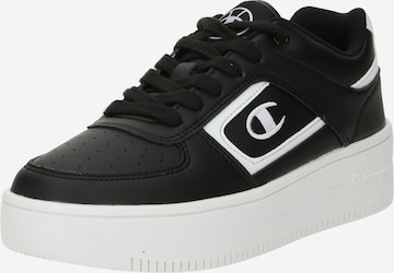 Champion Authentic Athletic Apparel Sneakers 'FOUL PLAY' in Black: front