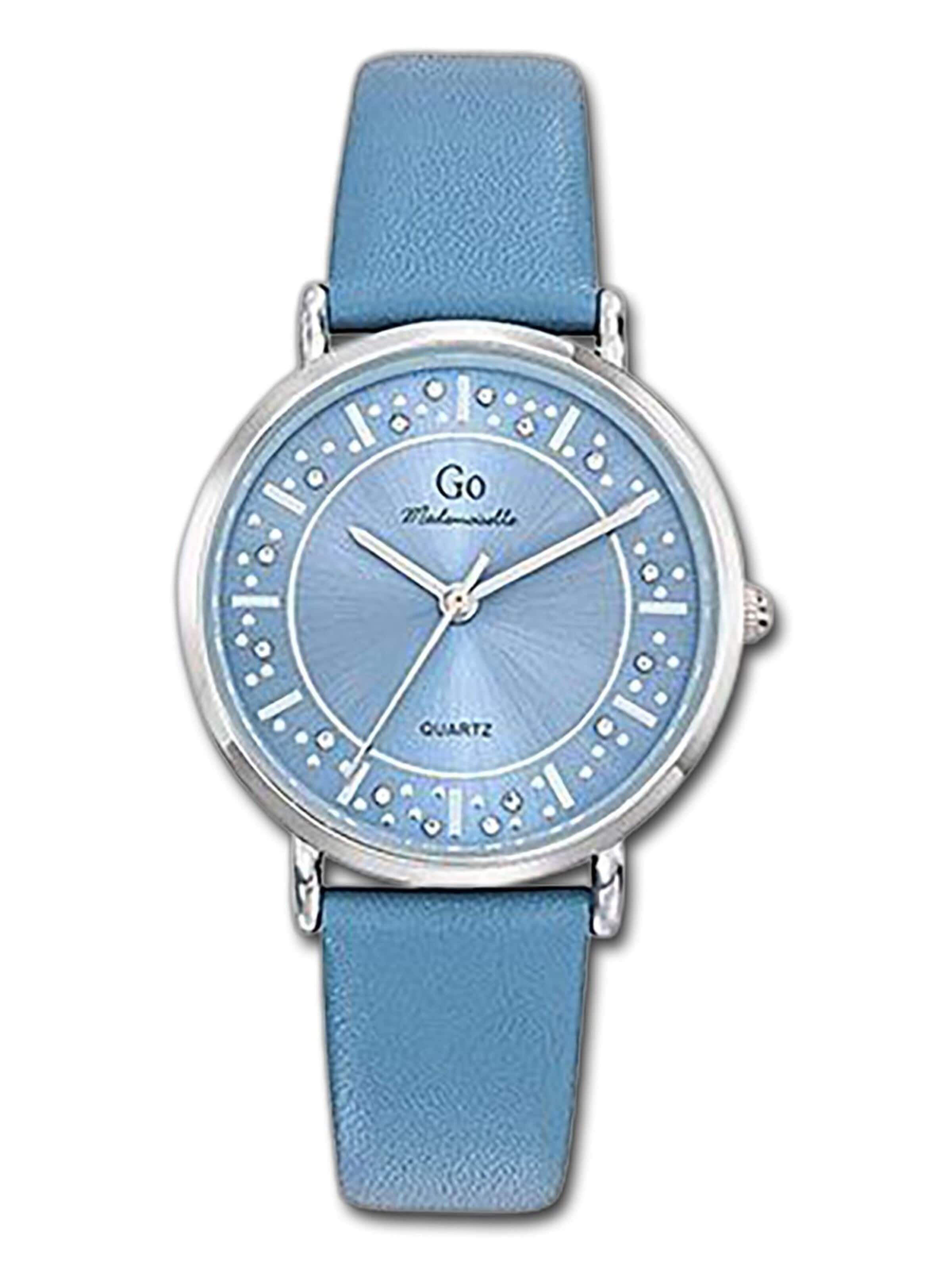 Orologio analogico di GO GirlOnly in blu: frontale