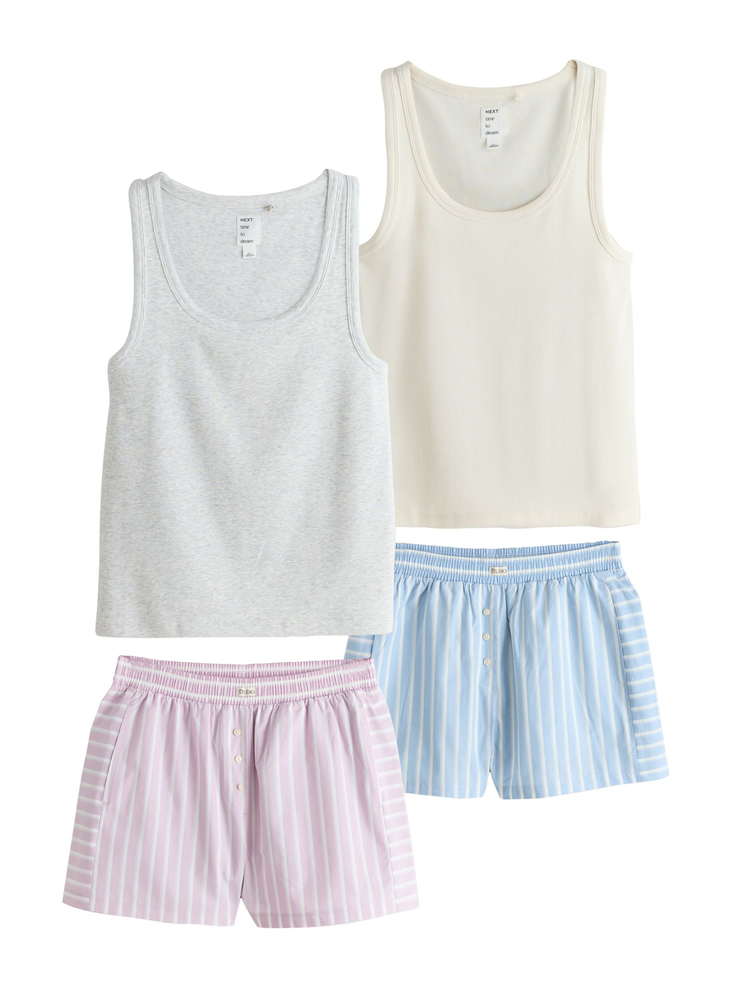 Next Pyjama in Mischfarben: Vorderseite